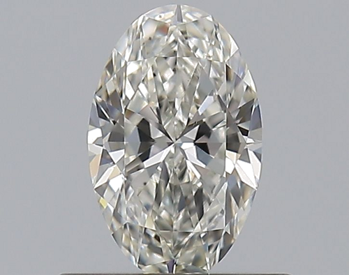 0.5 carat H-VS2 Natūralus Oval Deimantas (1)