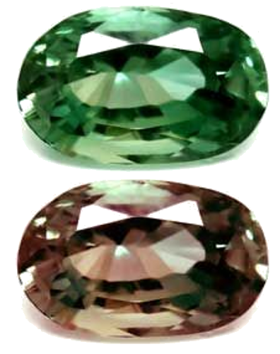 0.99 carat GREEN Oval Alexandrite (1)