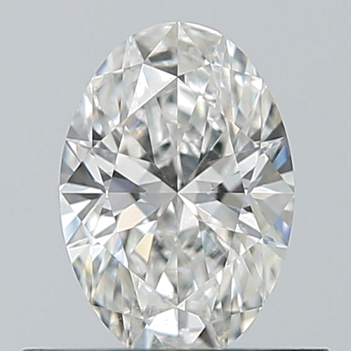 0.5 carat G-SI1 Natūralus Oval Deimantas (1)