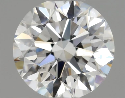 0.67 carat D-VVS1 Excellent cut Natūralus Round Deimantas (1)