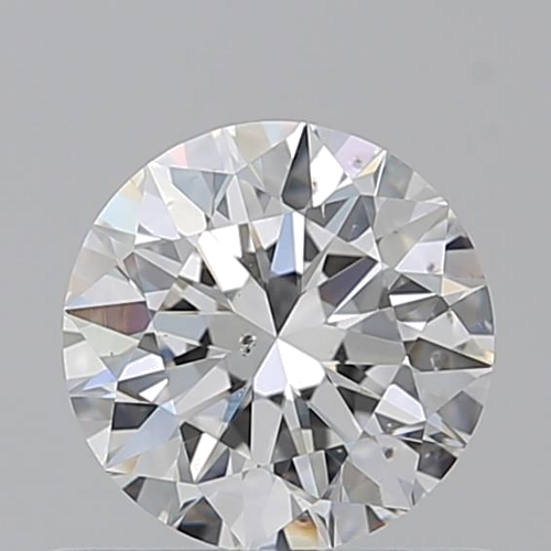 0.71 carat F-SI1 Excellent cut Natūralus Round Deimantas (1)