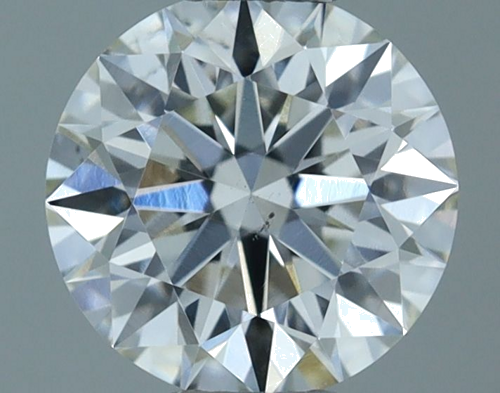 0.54 carat J-SI1 Excellent cut Natūralus Round Deimantas (1)