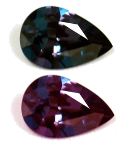 0.61 carat GREEN Pear Alexandrite (1)
