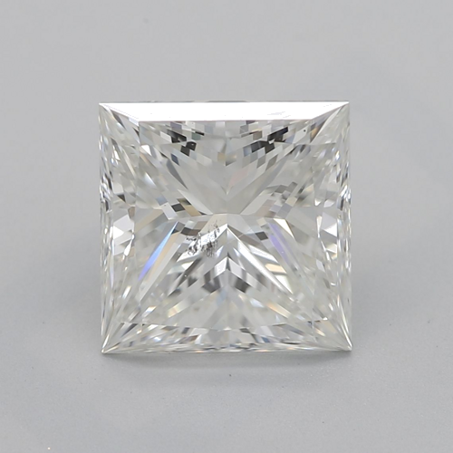 2.21 carat I-SI2 Natūralus Princess Deimantas (1)