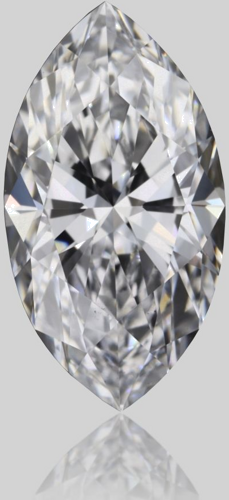 0.7 carat D-VS2 Natūralus Marquise Deimantas (1)