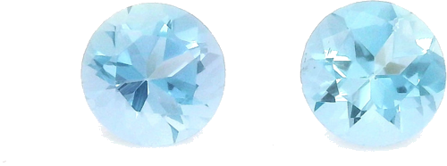 0.46 carat BLUE Round Aquamarine (1)
