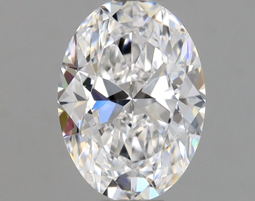 0.52 carat D-VVS2 Natūralus Oval Deimantas (1)