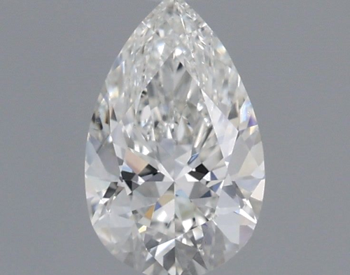 0.54 carat F-VS2 Natūralus Pear Deimantas (1)