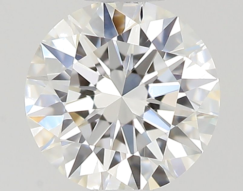 0.37 carat F-VVS1 Excellent cut Natūralus Round Deimantas (1)
