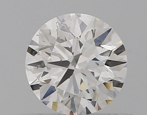 0.5 carat F-SI1 Excellent cut Natūralus Round Deimantas (1)