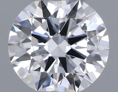 0.18 carat E-SI2 Excellent cut Natūralus Round Deimantas (1)