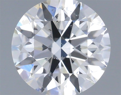 0.47 carat H-SI1 Excellent cut Natūralus Round Deimantas (1)