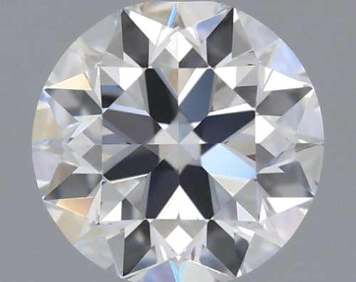0.5 carat H-IF Excellent cut Natūralus Round Deimantas (1)