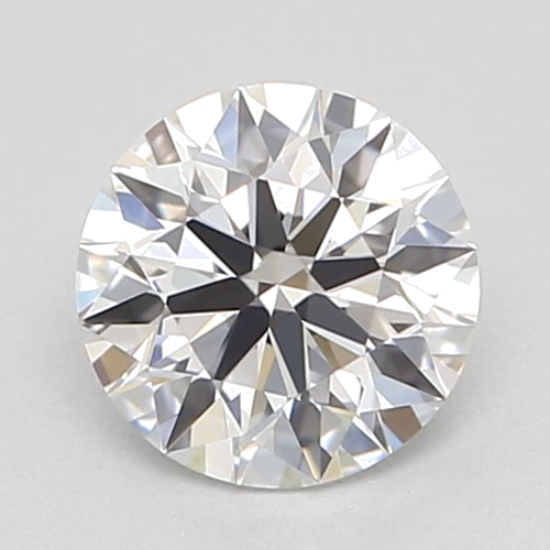 0.42 carat F-VVS1 Excellent cut Natūralus Round Deimantas (1)