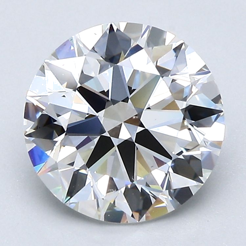 2.4 carat F-VS1 Excellent cut Natūralus Round Deimantas (1)