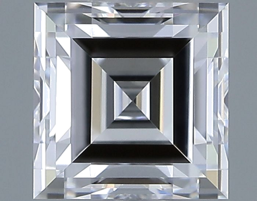 0.57 carat D-VVS1 Natūralus Square Radiant Deimantas (1)