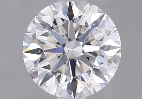 0.52 carat E-SI1 Excellent cut Natūralus Round Deimantas (1)