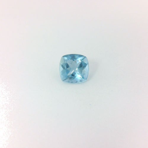 0.49 carat BLUE Cushion Aquamarine (1)