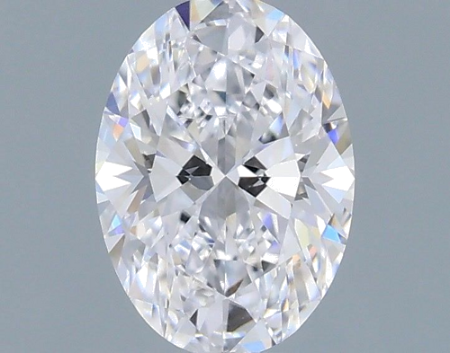 0.47 carat D-VS1 Natūralus Oval Deimantas (1)
