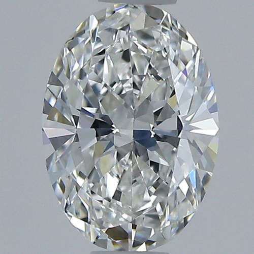 0.56 carat F-VVS2 Natūralus Oval Deimantas (1)