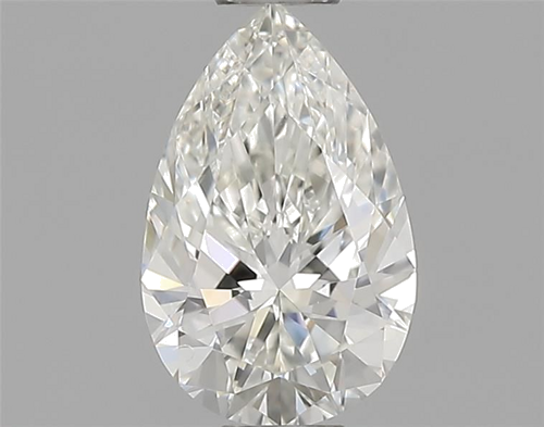0.5 carat H-VVS1 Natūralus Pear Deimantas (1)