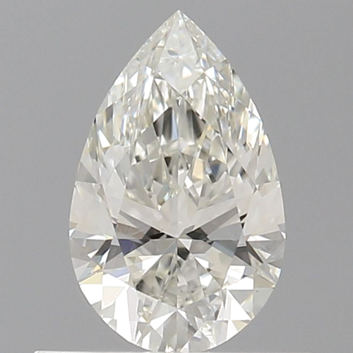0.53 carat J-SI1 Natūralus Pear Deimantas (1)