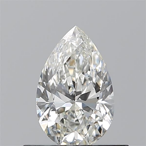 0.5 carat H-VVS1 Natūralus Pear Deimantas (1)