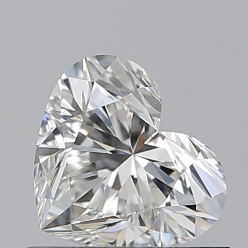 0.71 carat I-VS2 Natūralus Heart Deimantas (1)