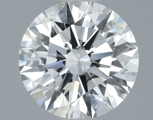 0.5 carat I-VS1 Excellent cut Natūralus Round Deimantas (1)