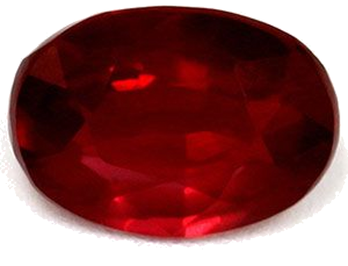 0.58 carat RED Oval Rubinas (1)