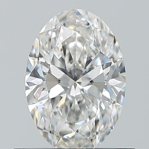 0.6 carat F-VS2 Natūralus Oval Deimantas (1)