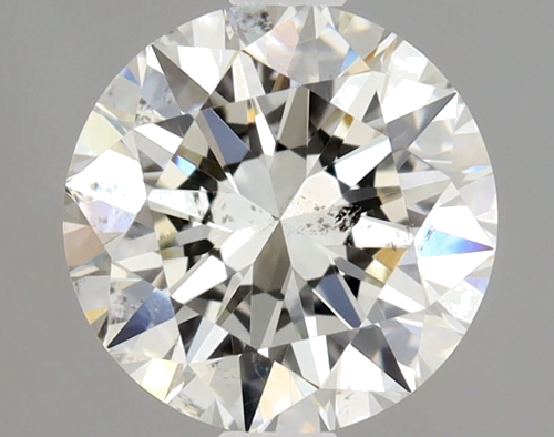 1.01 carat I-SI2 Excellent cut Natūralus Round Deimantas (1)