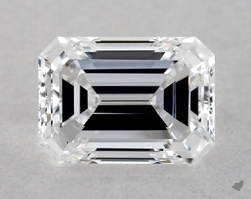 0.45 carat D-VVS2 Natūralus Emerald Deimantas (1)