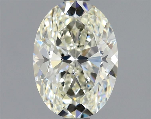 1.31 carat K-SI1 Natūralus Oval Deimantas (1)