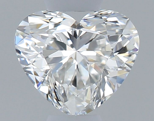 0.4 carat F-VS2 Natūralus Heart Deimantas (1)