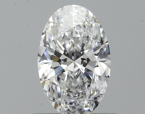 0.5 carat D-VVS2 Natūralus Oval Deimantas (1)