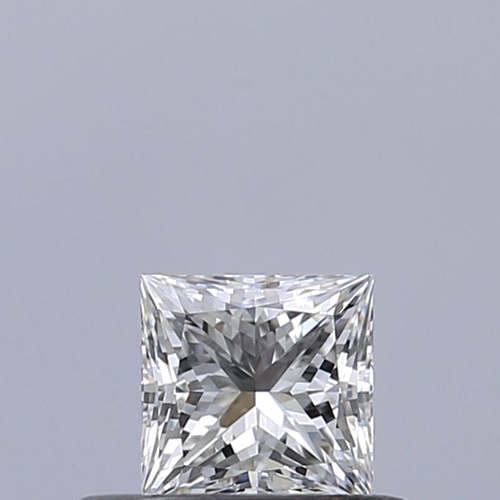 0.33 carat F-VVS2 Natūralus Princess Deimantas (1)