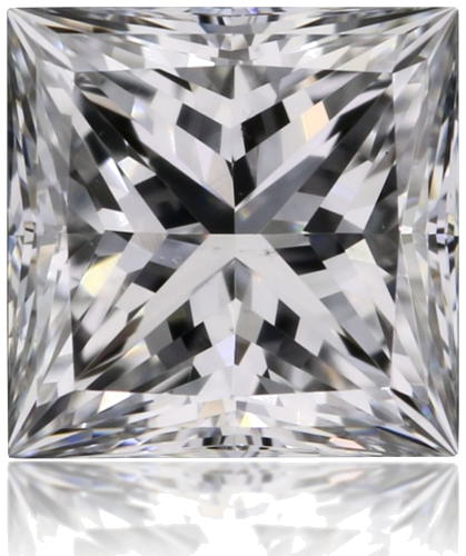 0.32 carat D-SI1 Natūralus Princess Deimantas (1)