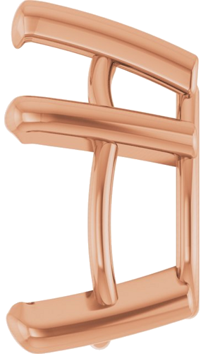Pakabukas „Pear 5-Prong Solitaire“ 14k rose gold Pear 9mm x 6mm (3)