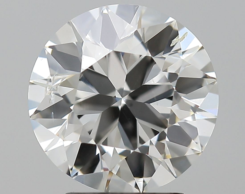 3.02 carat J-SI2 Very Good cut Natūralus Round Deimantas (1)