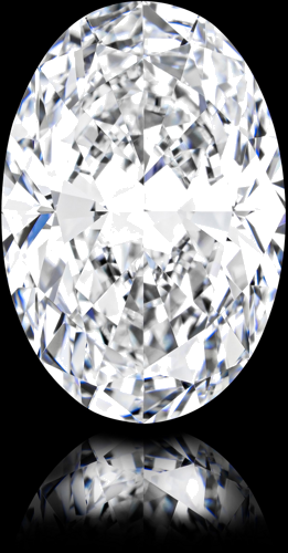 4.02 carat F-VVS1 Natūralus Oval Deimantas (1)