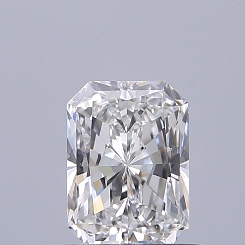 0.51 carat E-VVS1 Natūralus Radiant Deimantas (1)