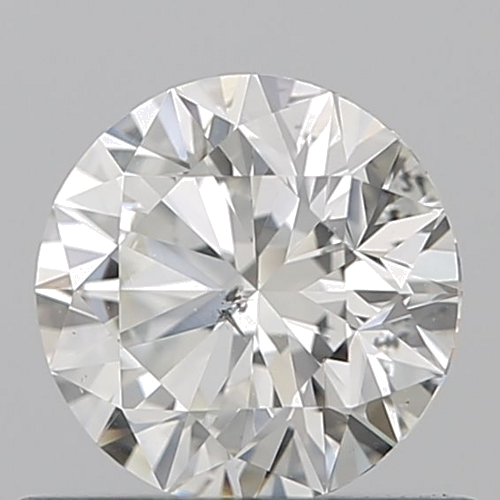 0.57 carat I-SI2 Excellent cut Natūralus Round Deimantas (1)