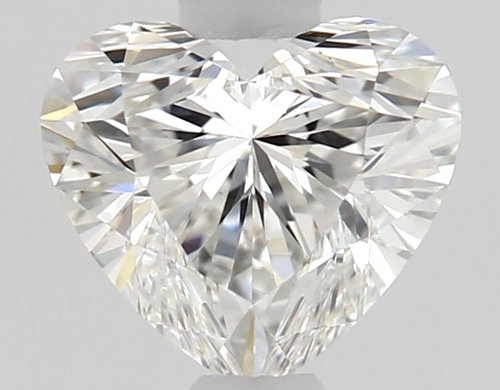 0.56 carat F-VS1 Natūralus Heart Deimantas (1)