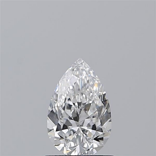 0.7 carat D-VVS1 Natūralus Pear Deimantas (1)