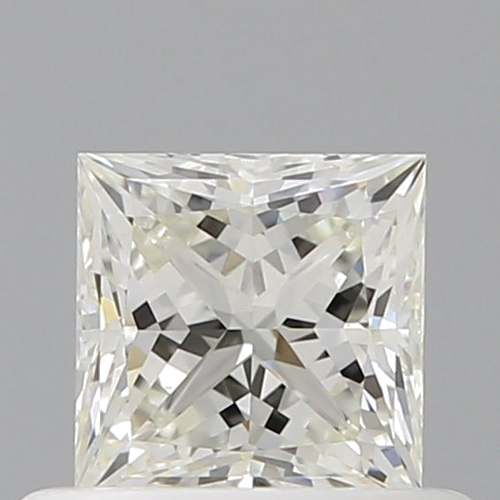 0.5 carat J-VS1 Natūralus Princess Deimantas (1)