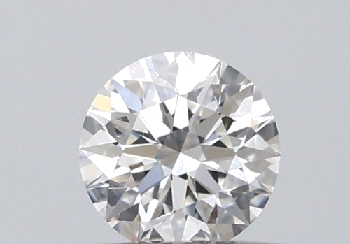 0.34 carat F-VVS2 Excellent cut Natūralus Round Deimantas (1)