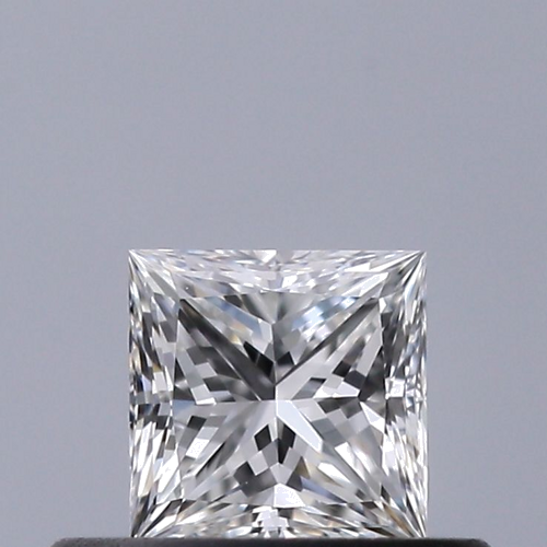 0.35 carat E-VVS1 Natūralus Princess Deimantas (1)