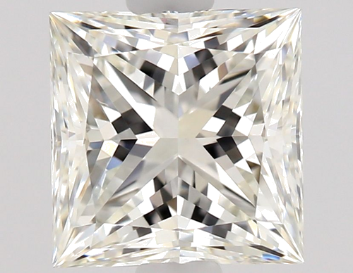 0.91 carat I-VVS2 Natūralus Princess Deimantas (1)