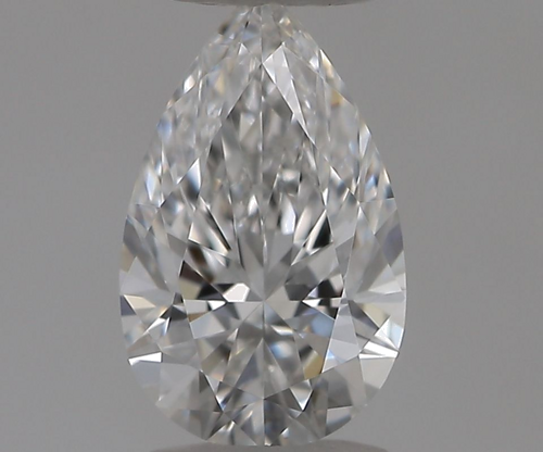0.31 carat E-IF Natūralus Pear Deimantas (1)